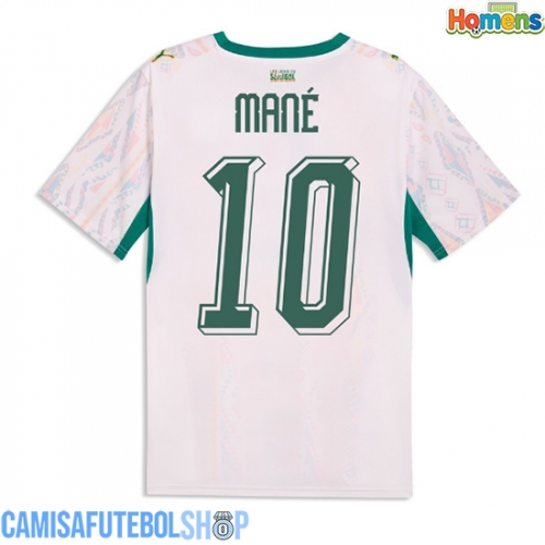 Camisa de time de futebol Senegal Sadio Mane #10 Replicas 1º Equipamento Mundo 2026 Manga Curta
